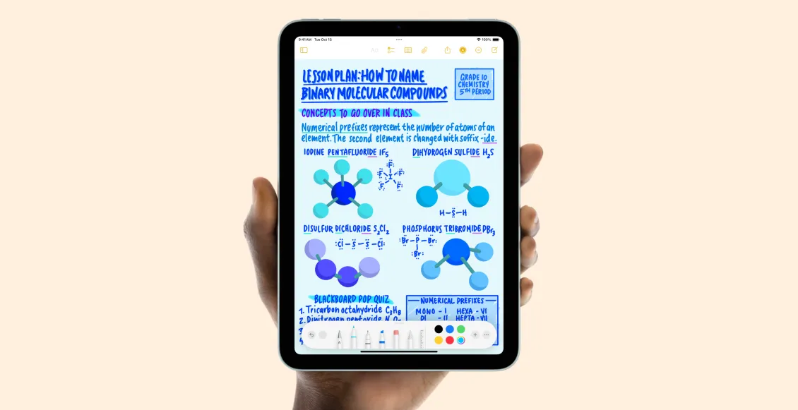 Планшет Apple iPad Mini (2024) A17 Pro Wi-Fi 128 ГБ фиолетовый Планшет Apple iPad Mini (2024) A17 Pro Wi-Fi 128 ГБ фиолетовый - 2