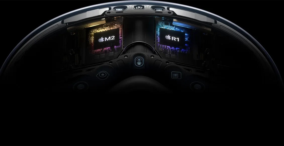 Очки смешанной реальности Apple Vision Pro (2024) M2 256 ГБ серый Очки смешанной реальности Apple Vision Pro (2024) M2 256 ГБ серый - 4