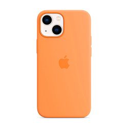 Клип-кейс (накладка) Apple Silicone Case MagSafe для Apple iPhone 13 Mini (Уценка) Marigold
