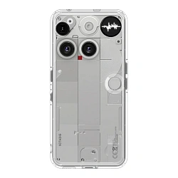 Клип-кейс (накладка) Spigen Ultra Hybrid для Nothing Phone (3) полиуретан, поликарбонат, прозрачный