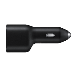 Автомобильное зарядное устройство Samsung Car Charger Duo 40 Вт чёрный