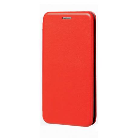 Чехол-книжка для Xiaomi Poco M5 искусственная кожа, красный - 2