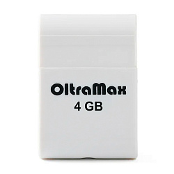 USB-флешка OltraMax 70 4 Гб (USB 2.0) белый