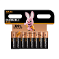 Батарейка Duracell Plus AA LR6-16BL, 16шт