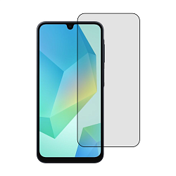 Защитное стекло 3D Premium для Samsung Galaxy A16 / A17 / A26, черная рамка