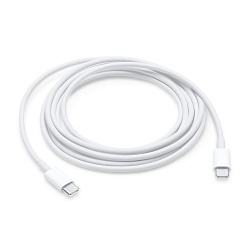 Дата-кабель Apple  Type-C to Type-C 2 м, белый