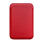 Кардхолдер K-DOO Mag Leather Wallet для Apple iPhone кожа, красный