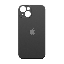 Клип-кейс (накладка) для Apple iPhone 13 Mini силикон, чёрный