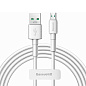 Дата-кабель Baseus Mini White 4A Micro 1 м, белый