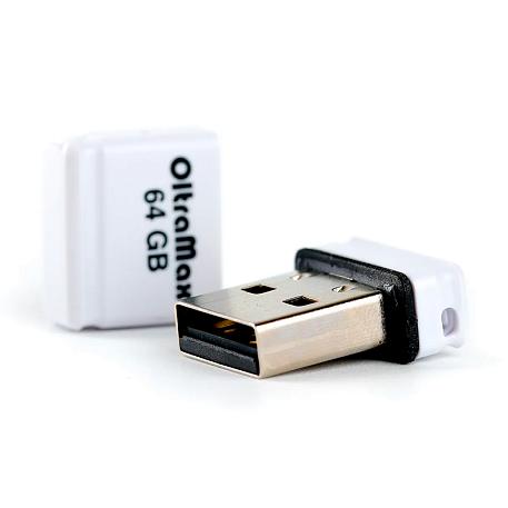 USB-флешка OltraMax 50 64 ГБ, белый - 2