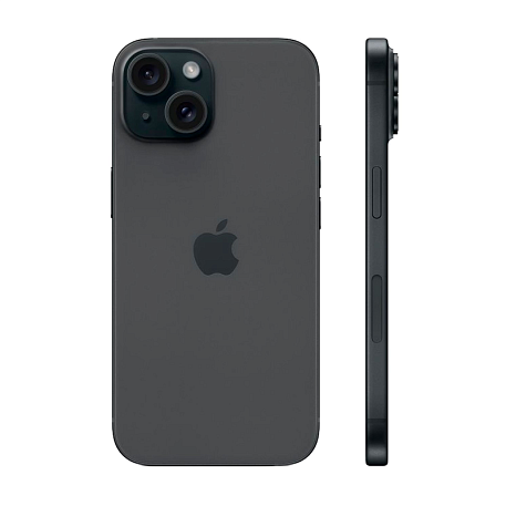Смартфон Apple iPhone 15 256 ГБ чёрный (2sim) - 3