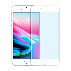 Защитное стекло Mocoll 2.5D для Apple iPhone 7 / 8, белая рамка