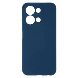 Клип-кейс (накладка) Silicone cover закрытый для Xiaomi Redmi 15C / Poco C85 силикон, тёмно-синий