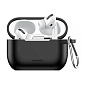 Кобура Usams US-BH568 для Apple AirPods Pro силикон, чёрный