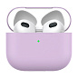 Кобура Deppa Ultra Slim для Apple AirPods 3 силикон, лавандовый - 2