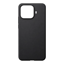 Клип-кейс (накладка) Silicone cover закрытый для Xiaomi 15T Pro силикон, чёрный