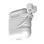Кобура Baseus Silicone для Apple AirPods 2018 / 2019 силикон, белый - 2