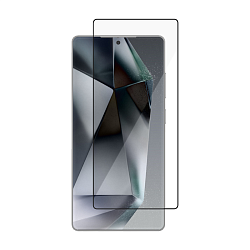 Защитное стекло uBear Extreme Nano Shield 2.5D для Apple iPhone 16 Pro Max, черная рамка