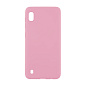 Клип-кейс (накладка) Silicone cover для Samsung Galaxy A10 силикон, розовый