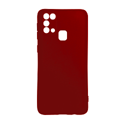 Клип-кейс (накладка) для Samsung Galaxy M31 силикон, красный