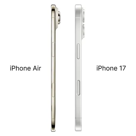 Смартфон Apple iPhone Air 256 ГБ "светлое золото" (eSim) - 7
