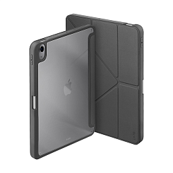 Чехол-книжка c отделением под стилус UNIQ Moven для Apple iPad 10.9" (2022) / Apple iPad 11 (2025) полиуретан, поликарбонат, серый