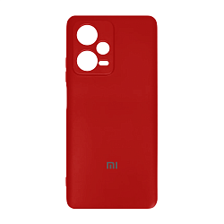 Клип-кейс (накладка) для Xiaomi Redmi Note 12 Pro Plus силикон, красный