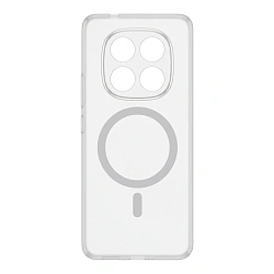 Клип-кейс (накладка) Borasco Ice Magnet Case для Xiaomi Redmi Note 15 Pro 5G полиуретан, поликарбонат, прозрачный матовый
