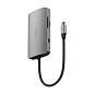 Адаптер-разветвитель для компьютера Energea AluHub HD Pro 2 (8в1) серый
