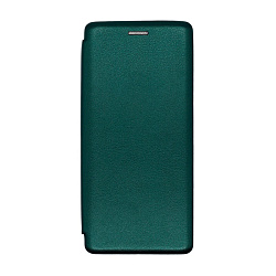 Чехол-книжка для Xiaomi Poco X3 NFC / Poco X3 Pro искусственная кожа, тёмно-зелёный