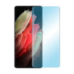 Защитное стекло Leadrie Curved Glass UV 3D для Samsung Galaxy S21 Ultra