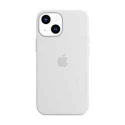 Клип-кейс (накладка) Silicone Case для Apple iPhone 13 силикон, белый