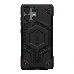 Клип-кейс (накладка) UAG Monarch Pro Magsafe для Samsung Galaxy S25 Ultra поликарбонат, кевлар, чёрный