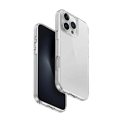 Клип-кейс (накладка) UNIQ Air Fender для Apple iPhone 16 Pro Max (Уценка) прозрачный