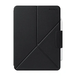 Чехол-книжка Pitaka MagEZ Folio 2 для Apple iPad Pro 11" (2024 / 2025)  полиуретан, чёрный