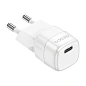 Сетевое зарядное устройство Deppa GaN Mini Charger 20 Вт белый