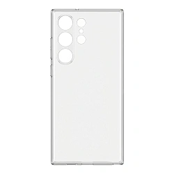 Клип-кейс (накладка) Borasco Silicone Case для Samsung Galaxy S26 Ultra силикон, прозрачный