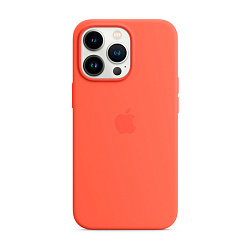 Клип-кейс (накладка) Apple Silicone Case MagSafe для Apple iPhone 13 Pro (Уценка) Nectarine
