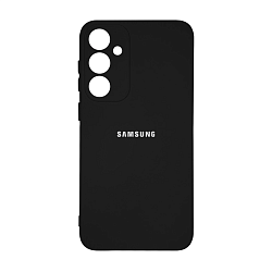Клип-кейс (накладка) для Samsung Galaxy S24 Plus / S25 Plus  силикон, чёрный