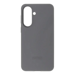 Клип-кейс (накладка) Samsung Silicone Case для Samsung Galaxy A57 силикон, поликарбонат, серый