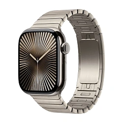 Умные часы Apple Watch Series 10 42mm GPS + Cellular Natural Titanium Case Natural Link Bracelet