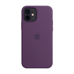 Клип-кейс (накладка) Apple Silicone Case MagSafe для Apple iPhone 12 / 12 Pro силикон, Amethyst