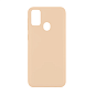 Клип-кейс (накладка) для Samsung Galaxy M21 / M30s силикон, пудровый
