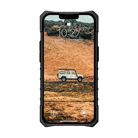 Клип-кейс (накладка) UAG Pathfinder для Apple iPhone 13 поликарбонат, серебристый - 3