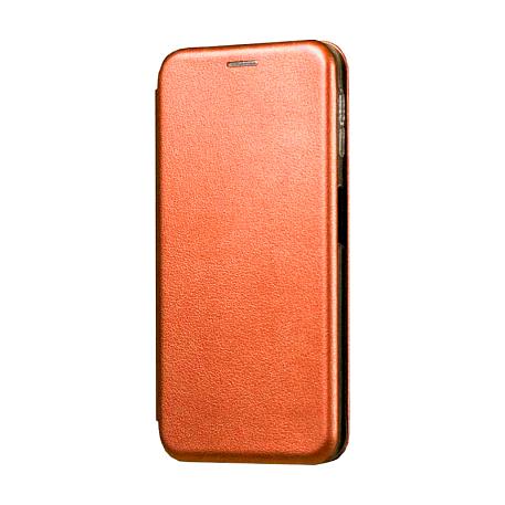Чехол-книжка для Samsung Galaxy S20 FE искусственная кожа, оранжевый - 2