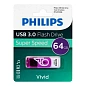 USB-флешка Philips VIVID 3.0 64 ГБ (USB 3.0) фиолетовый - 2