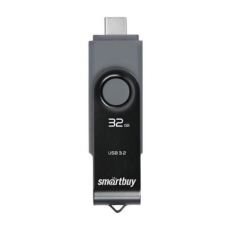 USB-флешка SmartBuy Twist Dual 32 ГБ (USB 3.1) серый - 2