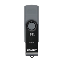 USB-флешка SmartBuy Twist Dual 32 ГБ (USB 3.1) серый