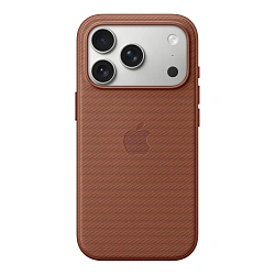 Клип-кейс (накладка) Apple TechWoven Case MagSafe для Apple iPhone 17 Pro полиэстровая ткань, термополиуретан, Sienna