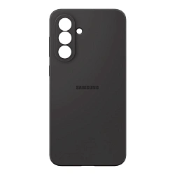 Клип-кейс (накладка) для Samsung Galaxy A56 силикон, чёрный